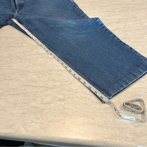 LL Bean Jeans 38x29 Blue Denim Natural Fit 100% Cotton RN 104731 - Picture 5 of 13